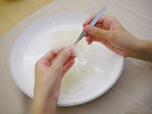 Cleaning bird's nest